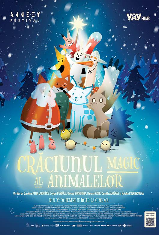 Crăciunul magic al animalelor