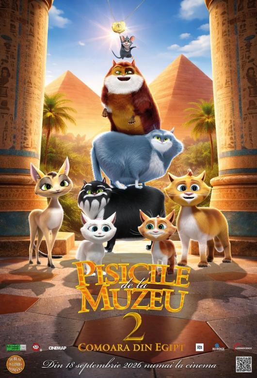 Pisicile de la muzeu 2: Comoara din Egipt